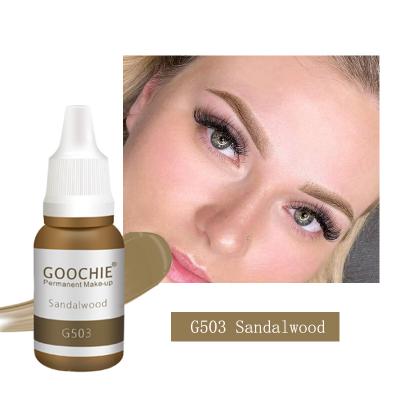 중국 Goochie Microshading PIigmet Eyebrow 15ML Organic Tattoo Ink 판매용