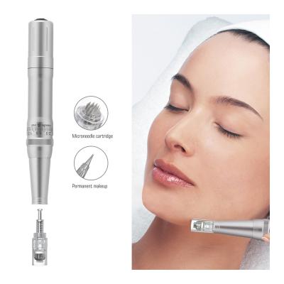 China Wireless rechargeable multiple skin microneedling therapy pen derma skin microneedle pen permanent makeup device for sale