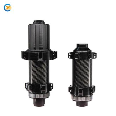 China Wholesale carbon fiber road bike gear hub carbon fiber front hub approx.135mm/212g fixed hub approx.100mm/100gRear for sale