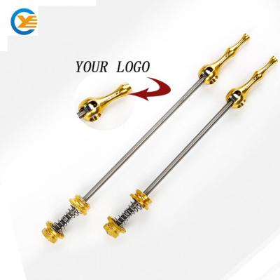 China Bicycle racing bicycle fast version TQK-01 hub front and rear skewers fast version for sale