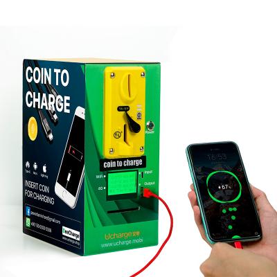 China Remote Charging Support Enterprise Edition APP Management Coin Phone Fast Multi Charger Via wifi and small unattended box 4G Charger Enterprise for sale