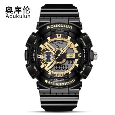 China Auto Date Custom Brand Your Own Logo Watches Case Luxury Mens Gold Quartz Wristwatches Sports Watch Water Proolf Slim Watch for sale