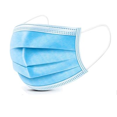 China Pofessional facemask Eco-friendly factoy type II flat medical disposable 3ply BFE>95 with ealoop with CE face mask for sale