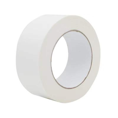 China ANTISTATIC Custom Logo Printed White 2 Inch Recycle Self Adhesive Paper Tape for sale