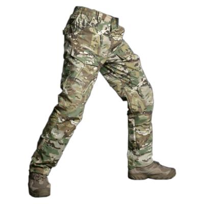 China Anti-static Tactical Pants Camouflage Pants City Suits Multi-pocket Pants Men Cotton Waterproof With Cargo Pockets for sale