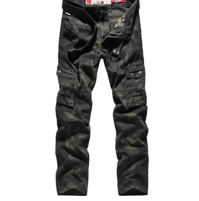 China XQM Breathable Multi Pocket Pants Mens Pants Camouflage Straight Pants Mens Big Tube Overalls for sale