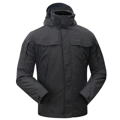 China Anti-Static Outdoor Tactical Jacket Men's Three-Piece Winter Warm Waterproof Anorak Two-Piece Mountaineering Jacket for sale