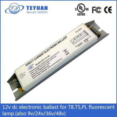 China Electronic Fluorescence Lamp 12v T8 T5 PL DC Electronic Ballast for sale