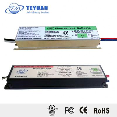 China Electronic electronic ballast for 8W-120W 50/60Hz UV lamps for sale