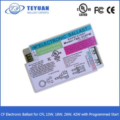 China Electronic Programmed Start Ballast For Compact Fluorescent Lamp 13W, 18W, 26W, 42W for sale