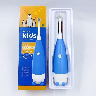 China Battery Operated Blue Slim Body Replacement Battery Electric Toothbrush With Li-ion Battery for sale