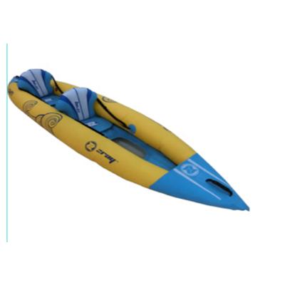 China PVC Kayak 37390 Zray Tahiti Laminated PVC Kayak 2 Person With Adjustable Inflatable Seats Foot Pump And Paddle for sale