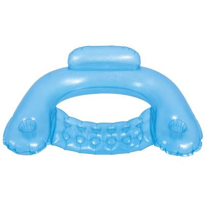 China Outdoor Water Amusement Jilong Sunclub 35006 Mosaic Water Sofa Water Sports Outdoor Inflatable Pool Floating Swimming Toys For Kids for sale