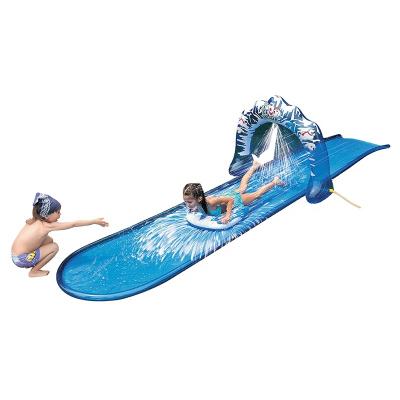 China Outdoor Water Amusement Jilong Sunclub 97205 Waterslide Activity Water Sports Outdoor Inflatable Pool Float Swimming Toys Ice Breaker For Kids for sale