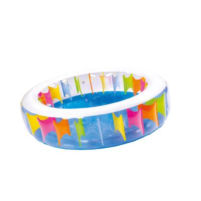 China Outerdoor water fun Sunclub 10628 JILONG GIANT RAINBOW POOL inflatable pool above the ground family pool for sale