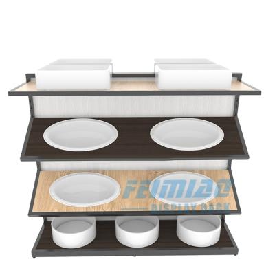 China Hot-selling Showroom Store Bathroom Display Rack Useful Superior Stylish Distinctive Exquisite Customized Rack Durable for sale