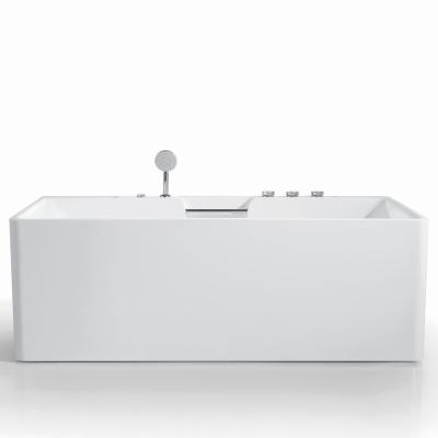 China Modern Modern Massage Corner Soaking Bathroom Air Bubble Free Multifunctional Acrylic Bathtub for sale