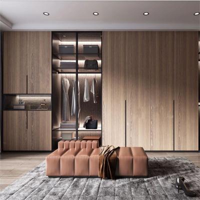 China Customized Customized Natural Log Wardrobe Style Bedroom Furniture Storage Cabinet for sale