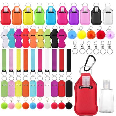 China FDSSN Have Hand Sanitizer Bottle Hand Sanitizer Bottle Keychains Designs Styles Hand Sanitizer Bottle Lip Balm Stick Holder Strap Alarm Whistle Seat Belt Cutter Knife Tassel Card Lanyard Opener Keychain RTS-10000 for sale