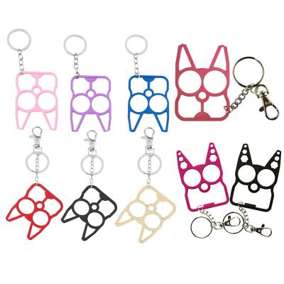 China FDSSN Have Keychains Cat Ear Keychain Wholesale Bulk Designs RTS 10000 Styles Fashion Keychains Cat Ear Keychain Wholesale Bulk Self-Defense Tool Accessories Women Key Chain for sale