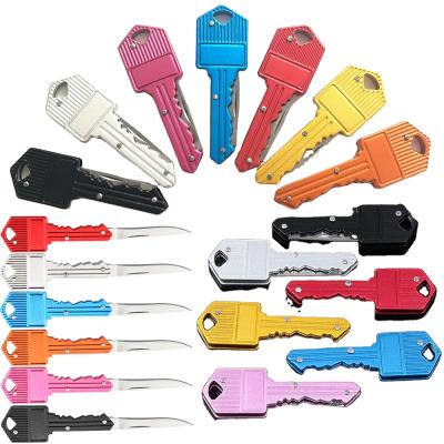 China FDSSN Have RTS 10000 Styles Designs Keychains Keys Knife In Stock Knives Folding Hunting Survival Camping Key Chain Stainless Steel Self Defense Defense Set Pocket Knife for sale