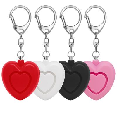 China FDSSN have RTS 10000 Styles Designs Keychains Heart Alarm Self Defense Key Chain Personal Alarms 125db Keychains Self Defense Alarms Key Chain For Women Safety Security Device for sale