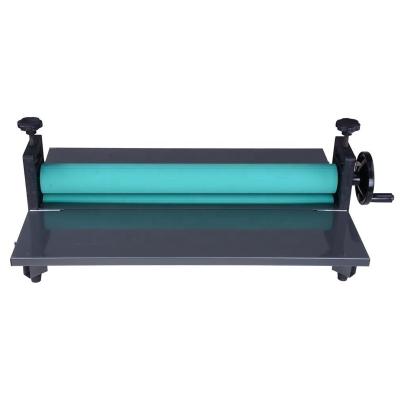 China LBS650 Manual Roll Adjustable Position Film Laminator Cold Laminating Machine A3 for sale