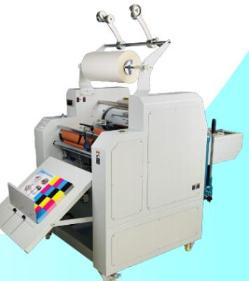 China Full Automatic Process Paper Machine Paper Laminating Machine With Cutter Laminating Machine 24 Inches for sale