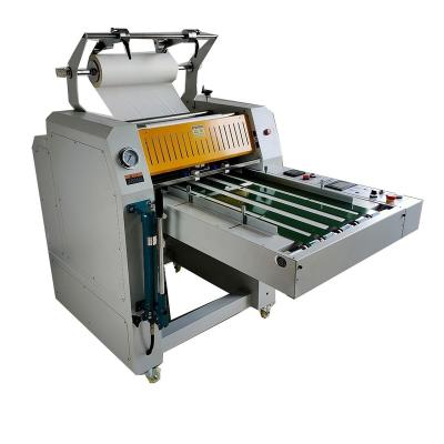 China 2022 New Arrival 520mm Overlap Function High Pressure Hydraulic Thermal Hot Roll Film Laminating Laminating Machine for sale