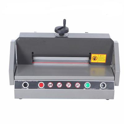 China E330D Printing 3 Stores Guillotine Paper Cutter Desktop Electric Paper Cutter A4 for sale