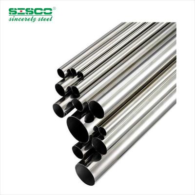 China Decoration Pipe AISI 201 Mirror 304 321 316 2B Bright Surface ERW Welded Stainless Steel Pipe For Decoration for sale