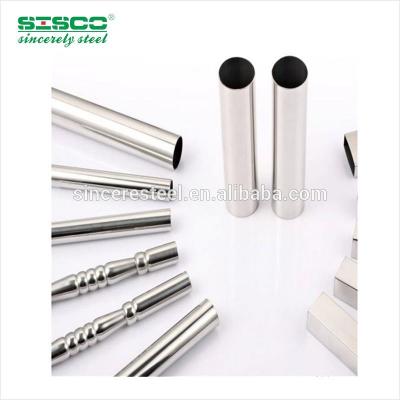 China Decoration Construction Steel Pipe Stainless Grade 201 Tube 301 303 304 309 310 316 317 321 347 408 403 409 Seamless for sale