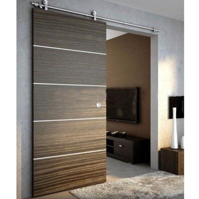 China Modern High Quality Popular Solid Wood Wooden Sliding Door for sale