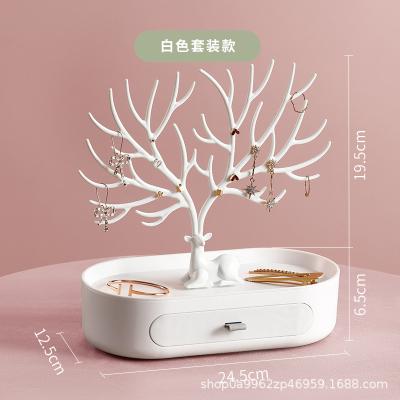 China Morden Tree Earring Placement Rack Display Holder Earring Necklace Ornaments Storage Ornaments Layout Rack for sale