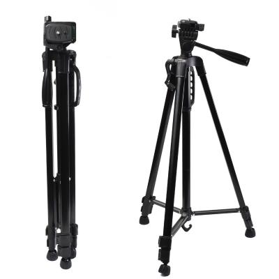 China 305Selfie Tripod Mobile Phone Digital Camera Tripod Live Black bracket1.4Meter Tripod for sale