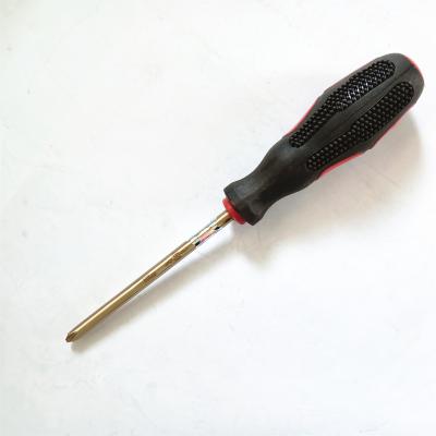 China Non-sparking Non Sparking Tools 100mm Aluminum Alloy Bronze Phillips Screwdriver For Fastening Bolts for sale