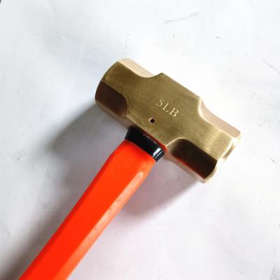 China Hammer AlCu sparking tools safety tools safety tools sledge hamer 5lbs heavy duty aluminum bronze alloy for sale