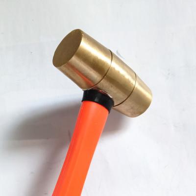 China Brass Hammer Drum Hammer Hammer 1lb Brass Striking Non Sparking Safety Tools for sale