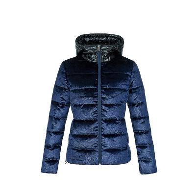 China Custom Quilted Waterproof Padded Crop / Stripper Teddy Bear Coat / Crop Bubble For Women for sale