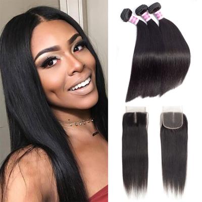 China Body Wave Temple Indian Hair Deep Wave Bundles With Closure Brazilian Raw Hair Extension 50 Inch Water Wave Bundle With Lace Headband for sale