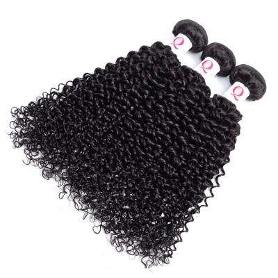 China Can Be Dyed And Bleached Unprocessed Virgin Brazilian Raw Afro Kinky Curly Hair Weave Loose for sale