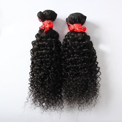 China Jerry Curl Human Hair Extensions In Dubai Hot Sale Very Cheap Curly Chinese Hair Natural Color Or Customized No Shedding And No Tangle for sale