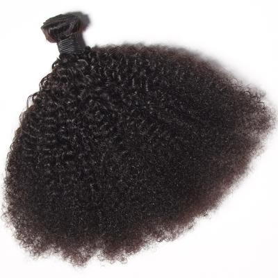 China Latest Cheap Afro Mongolian Curly Kinky Curly Hair Weave Extensions For Braiding Popular In Kenya for sale