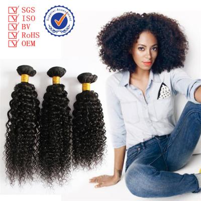 China ODM/OEM Acceptable Jerry Curl Original Indian Hair Sew In Hair Weaves Good Quality for sale