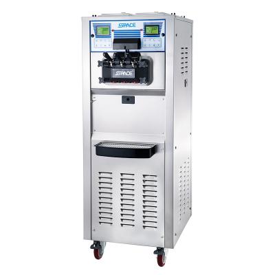 China Ice Cream SPACE 3 Flavors Soft Ice Cream Machine With Double Control Systems 6248 for sale