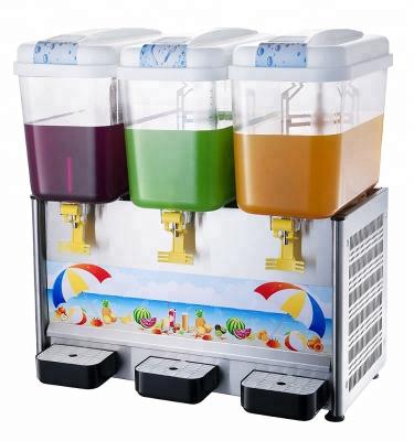 China CE Commercial 18L 3 Tanks Cold Drink Dispenser Machine 3*18Liters for sale