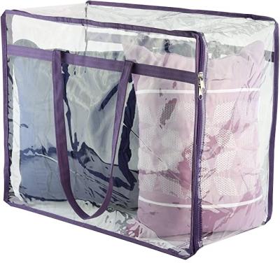 China China Factory Wholesale Viable Clear Pillow Bag Transparent PVC Quilt Packaging Bag for sale