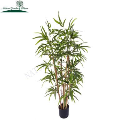 China Real Touch Wholesale Mini Small Fake Bamboo Tree Table Indoor Decoration Greenery Artificial Plant for sale