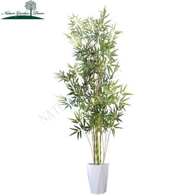 China Wholesale Fake Plants Indoor Outdoor Indoor Outdoor Decoration Faux Bamboo Real Touch Artificial Bamboo Plants 2 Meters for sale