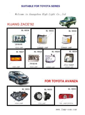 China Suibtale for Toyota Series for sale